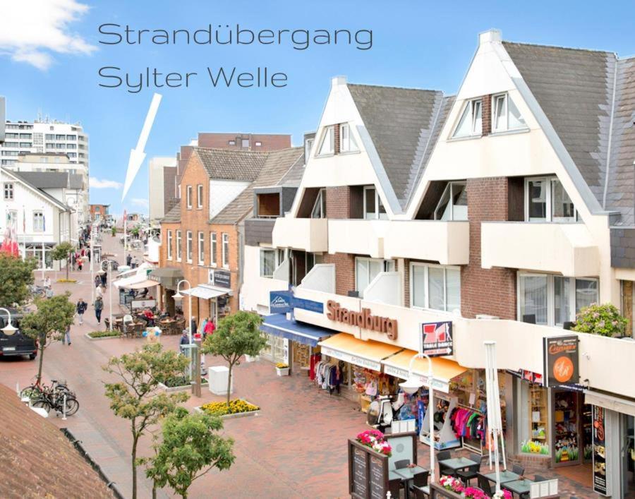 Erleben Sie Ihren Urlaub Im Zentral Gelegenen Apartmenthaus Strandburg Im Herzen Von Westerland 1 Zewnętrze zdjęcie